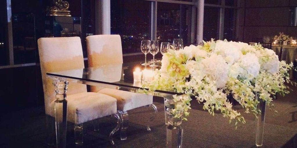 Renta de Mesa para Novios