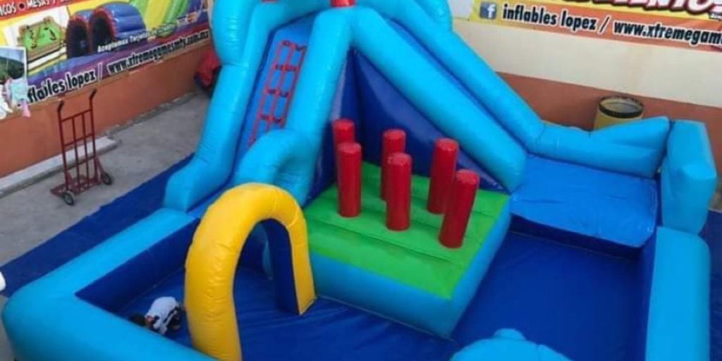 Renta de Inflable Aqua juniors