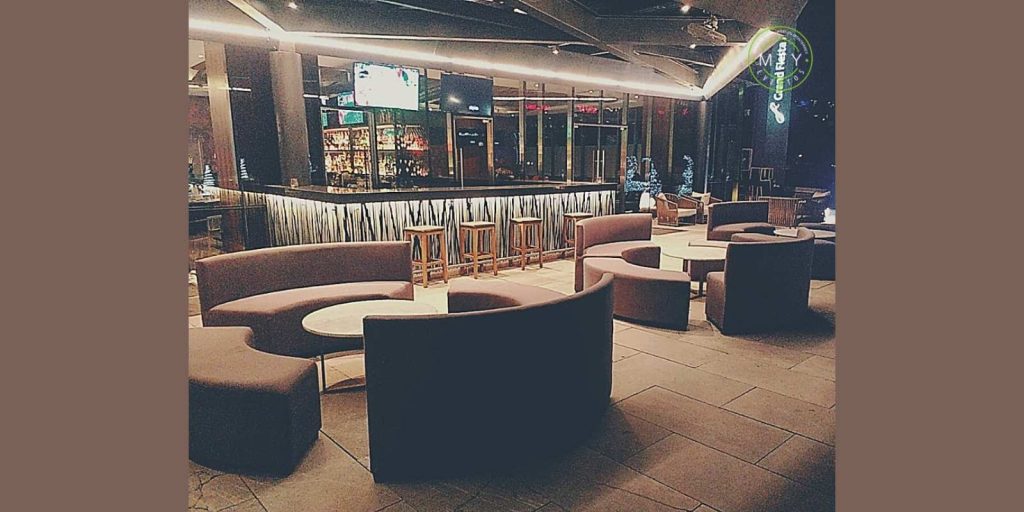 Renta Sala Lounge Redonda Gris