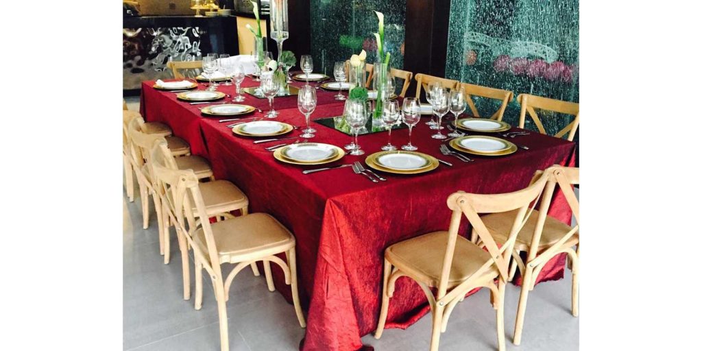 Renta de Sillas Crossback