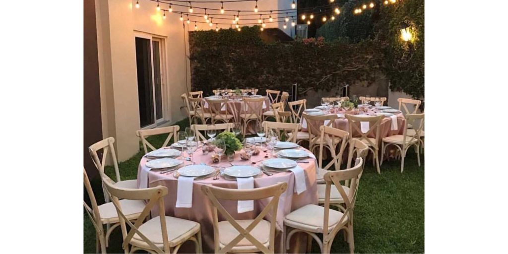 Renta de Sillas Crossback