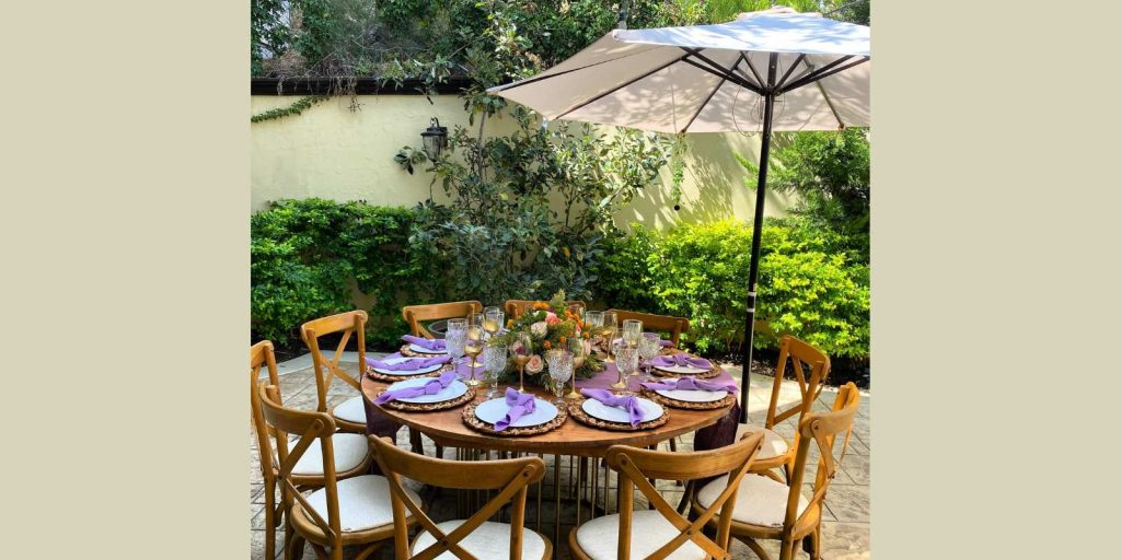 Renta Sombrilla de Jardín