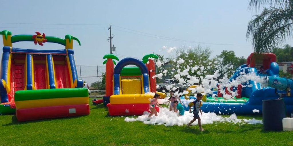 Renta de Inflables De Zona Acuática