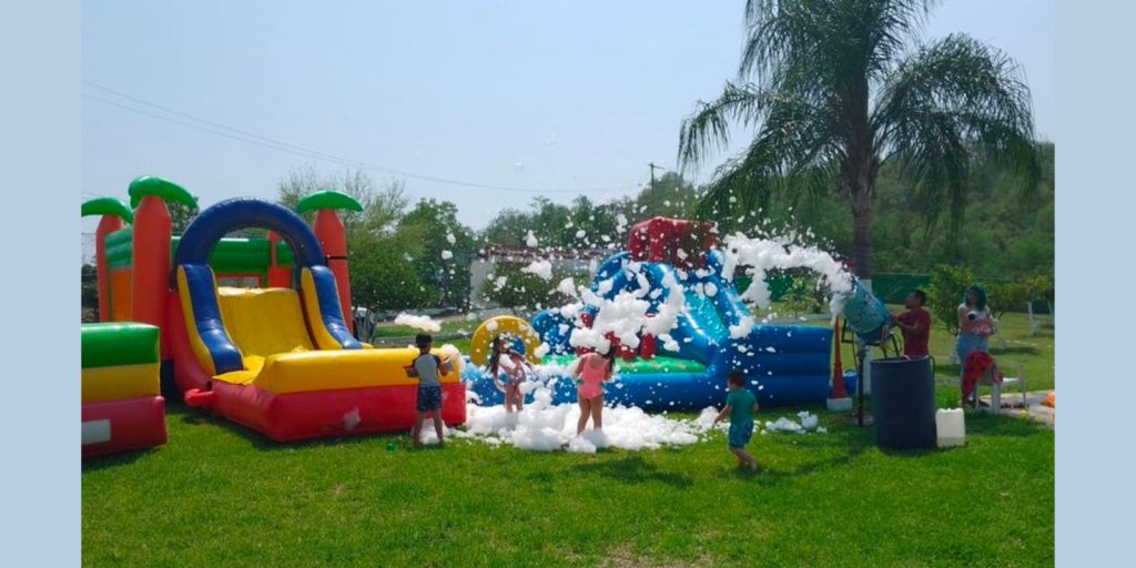 Renta de Inflables De Zona Acuática