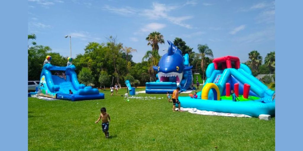 Renta de Inflables De Zona Acuática