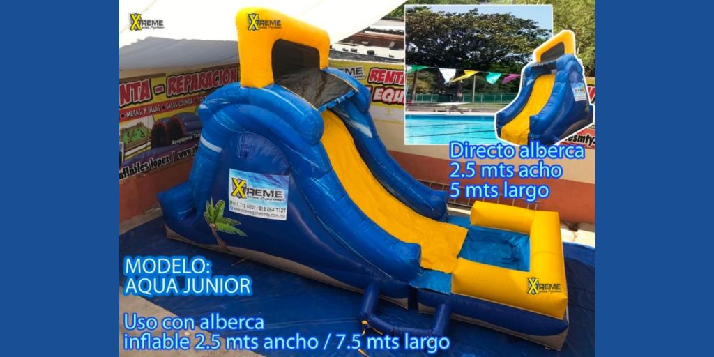 Renta de Inflables De Zona Acuática