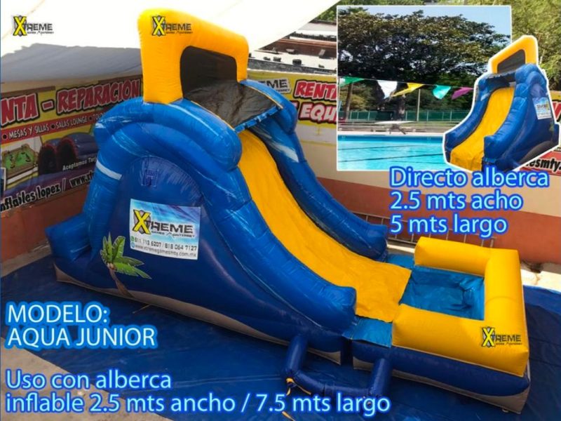 Renta de Inflables De Zona Acuática
