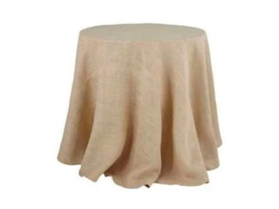 Renta de Mantel tipo Yute Trigo En Saltillo