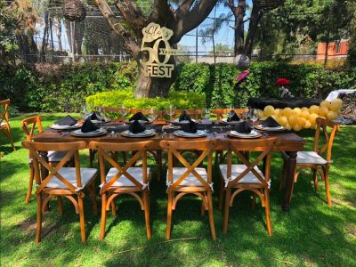 Renta de Silla tipo Crossback en Saltillo