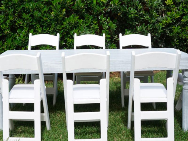 Renta de Silla Tipo Avant Garden Blanca en Saltillo