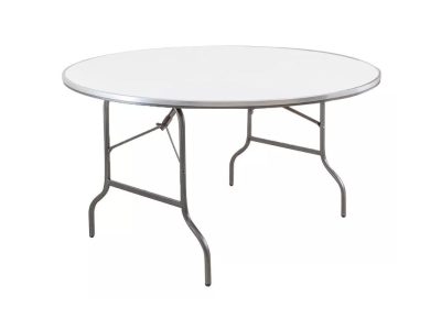 Renta de Mesa Redonda Plegable en Saltillo