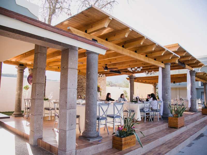 Campestre Allende - Salón Jardín