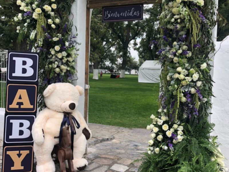 Flores para Baby Showers