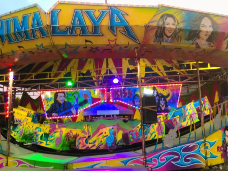 Renta de Juegos Mecánicos para Adultos Himalaya