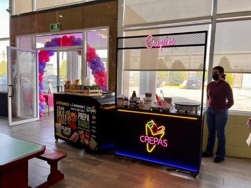 Carrito de Crepas