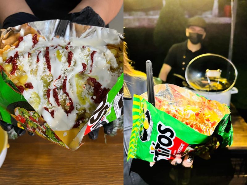 Servicio de Tostitos con Elote para Eventos