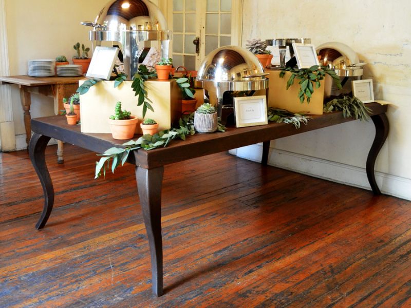 Renta de Mesas Castillo para eventos