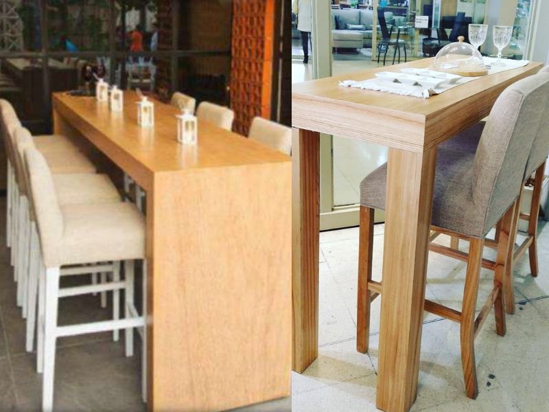 Renta de Mobiliario Tipo Bar Línea Vintage para eventos