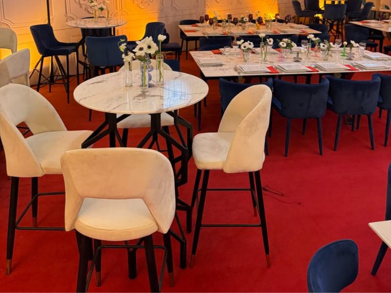 Renta de Periqueras Lounge Línea Sahja para eventos