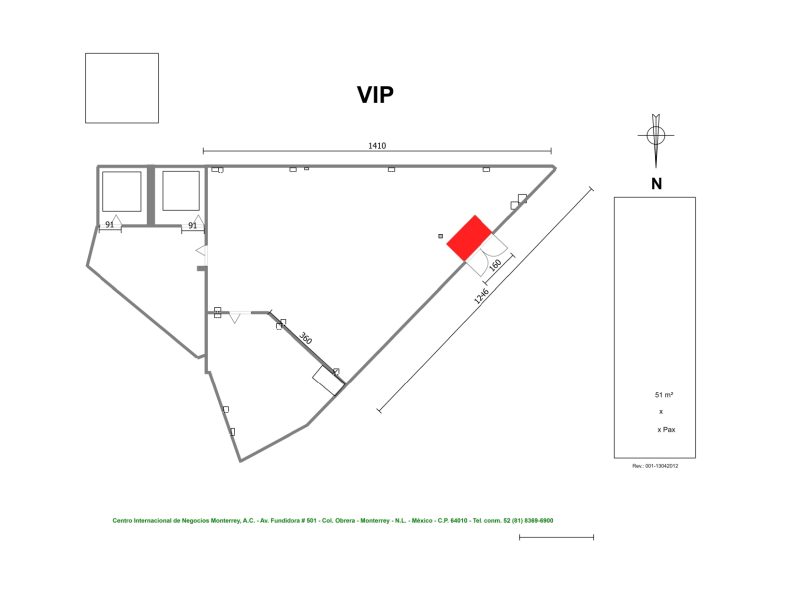 Renta de Salón VIP para conferencias en Cintermex