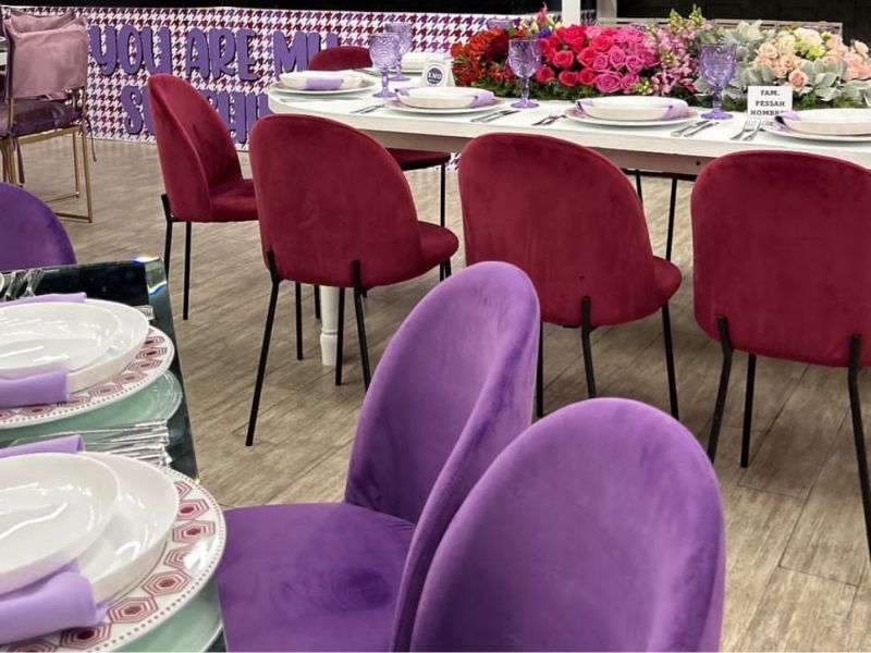 Renta de Sillas Lounge Línea Dicori para eventos