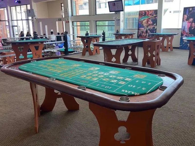 Decoración para eventos de Tipo Casino