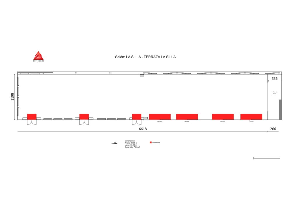 Renta de Salón La Silla-Terraza en Cintermex