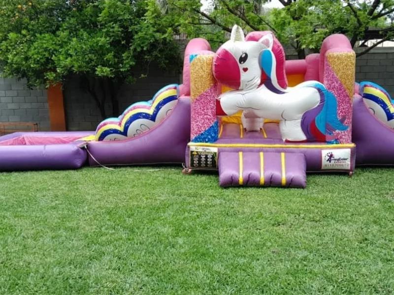Inflable acuático Unicornio