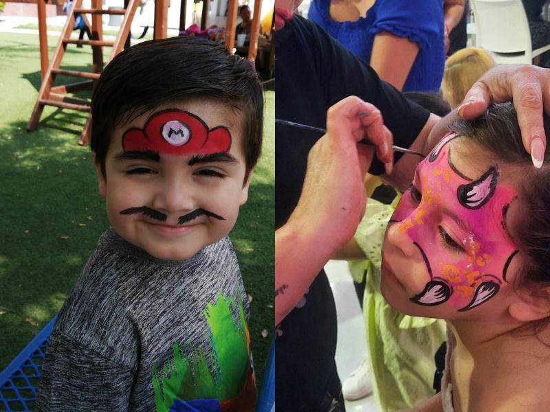 Pinta caritas para eventos