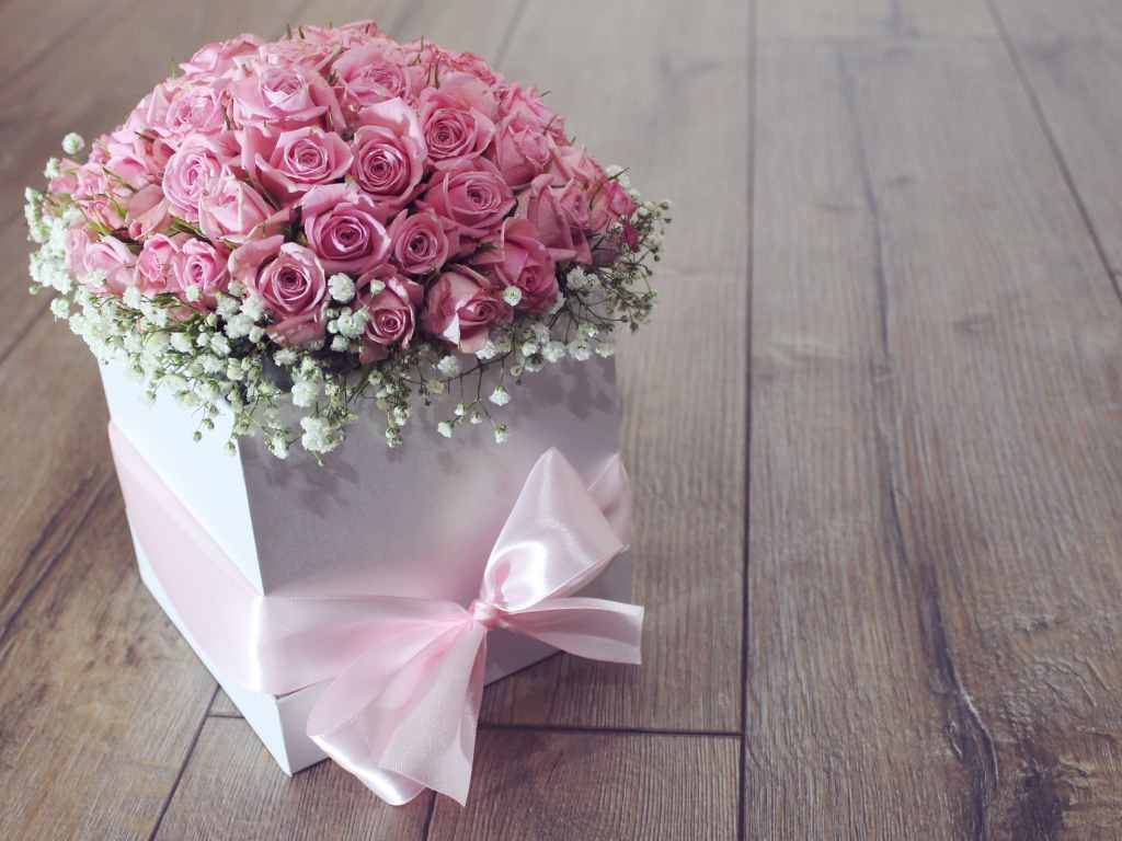 Centro de mesa en flor natural